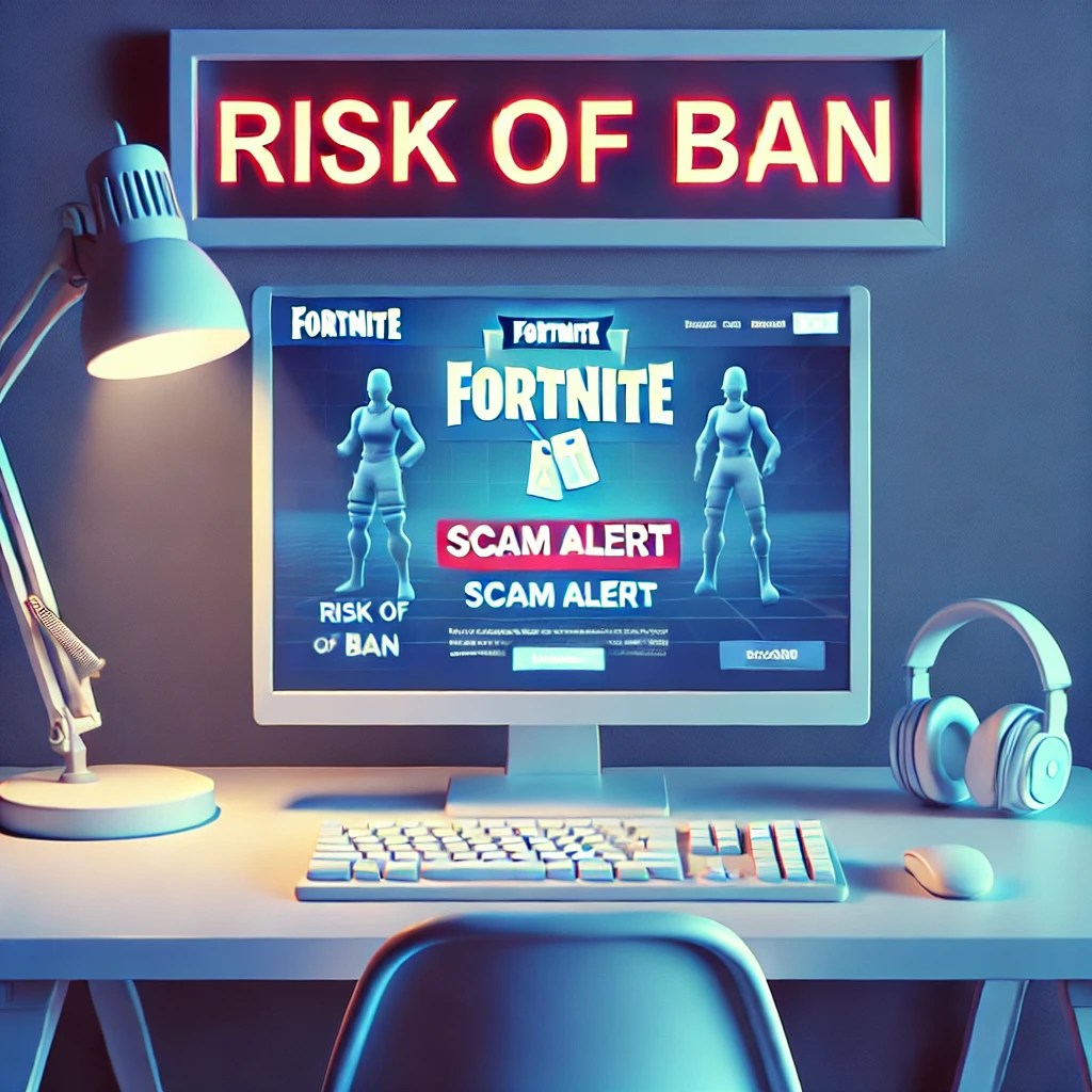 risk of ban on fortnite from buying accounts